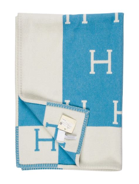 hermes throw blanket blue|hermes baby blanket for sale.